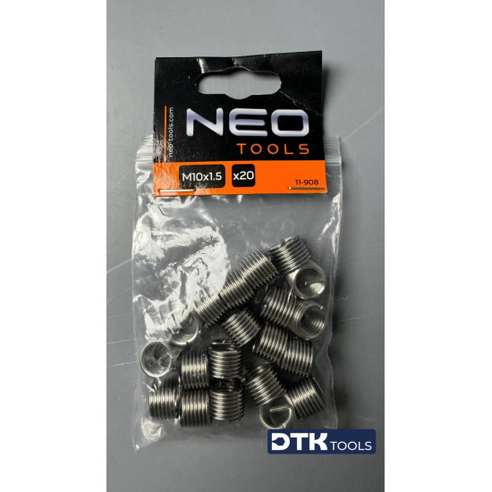 Набір для відновлення різьби M10 20 шт. NEO TOOLS 11-908