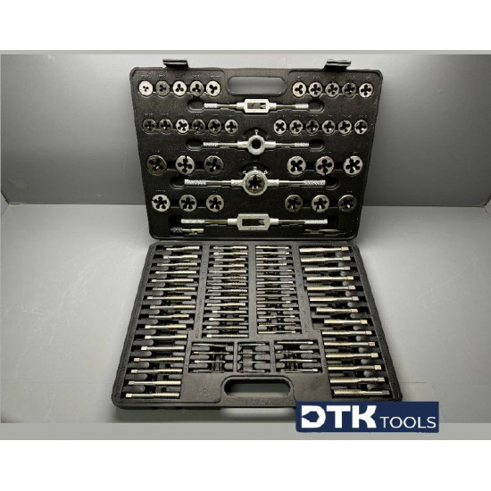 Набір мітчиків і плашок (метричних і дюймових) 110 шт. NEO TOOLS 11-915